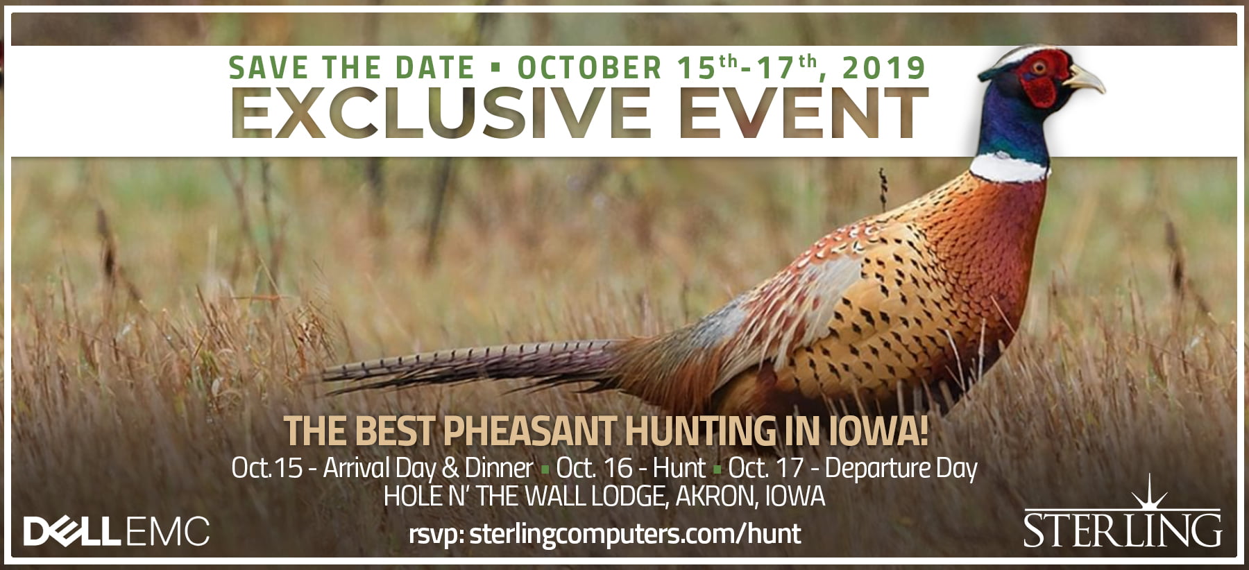 Sterling - Hunt 2019 Invitation
