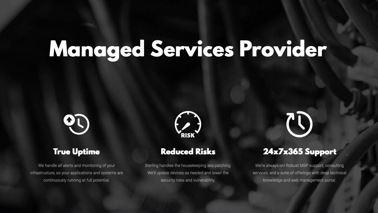 managed services customer support
