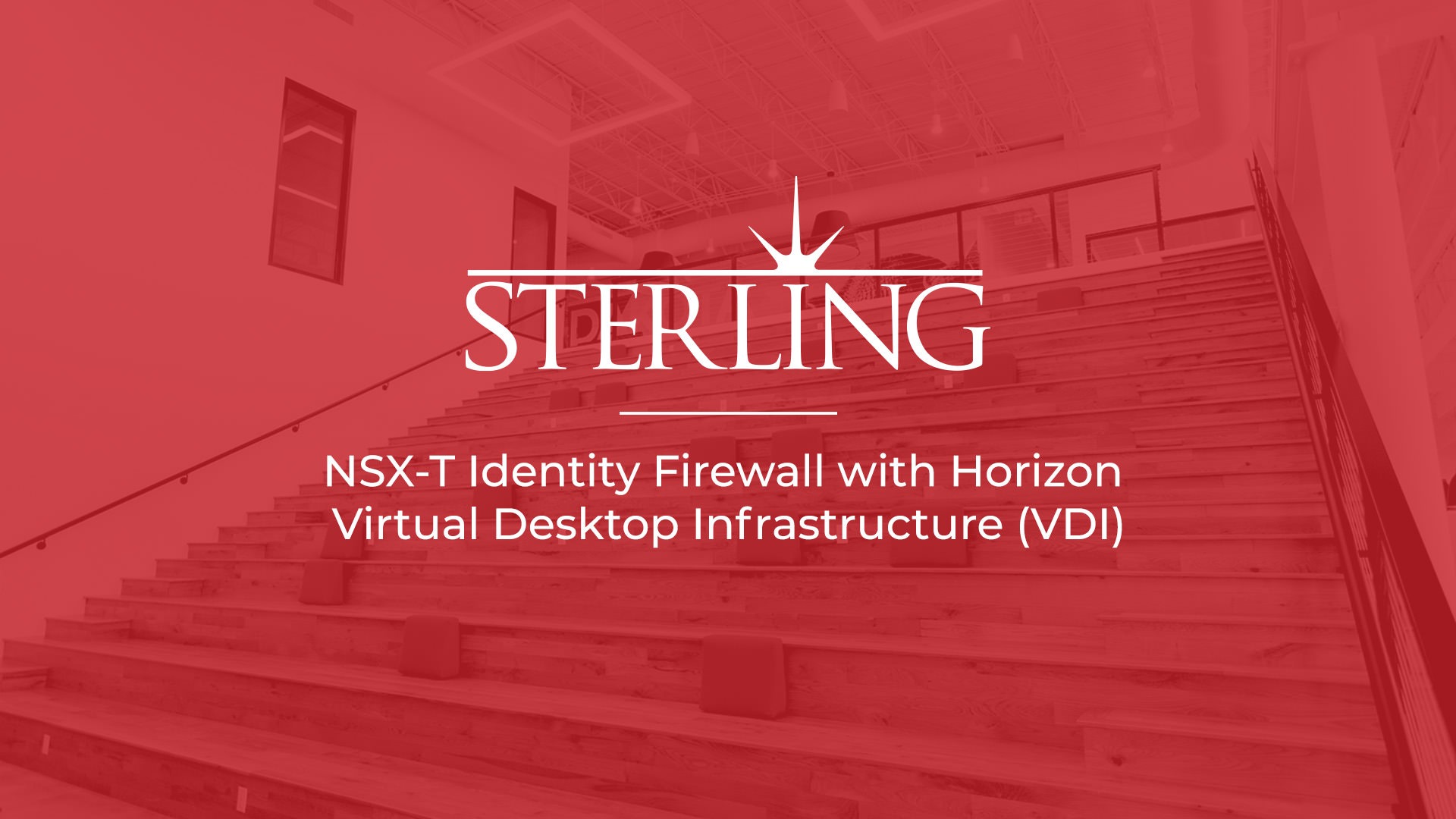 NSX-T Identity Firewall with Horizon Virtual Desktop Infrastructure (VDI)