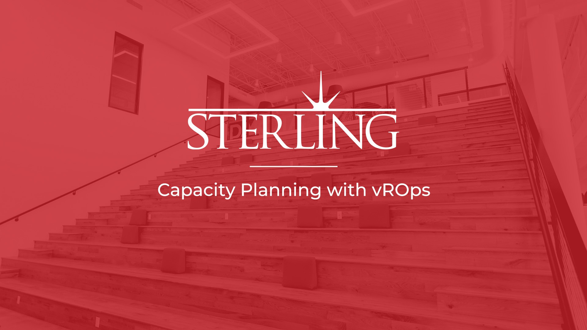 Capacity Planning with vROps