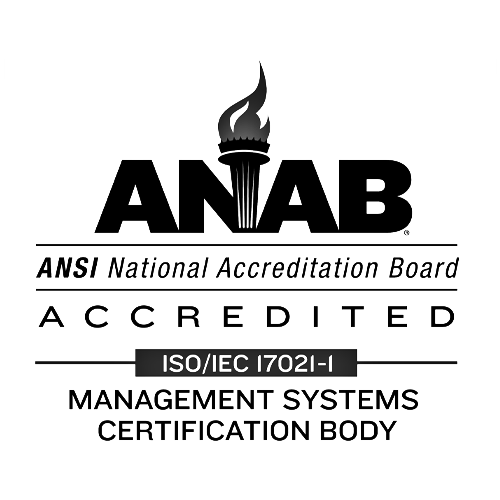 ANSI National Accreditation Board Accredited