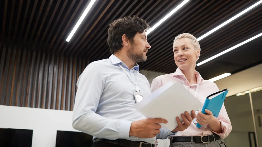 Industry partners collaborating together