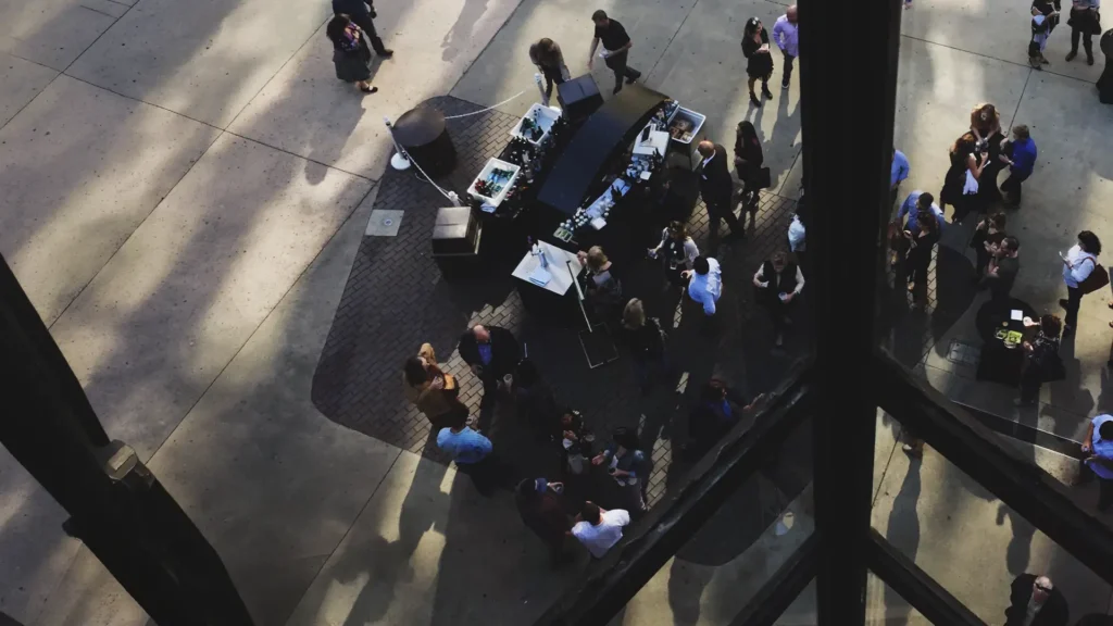 attendees at a convention