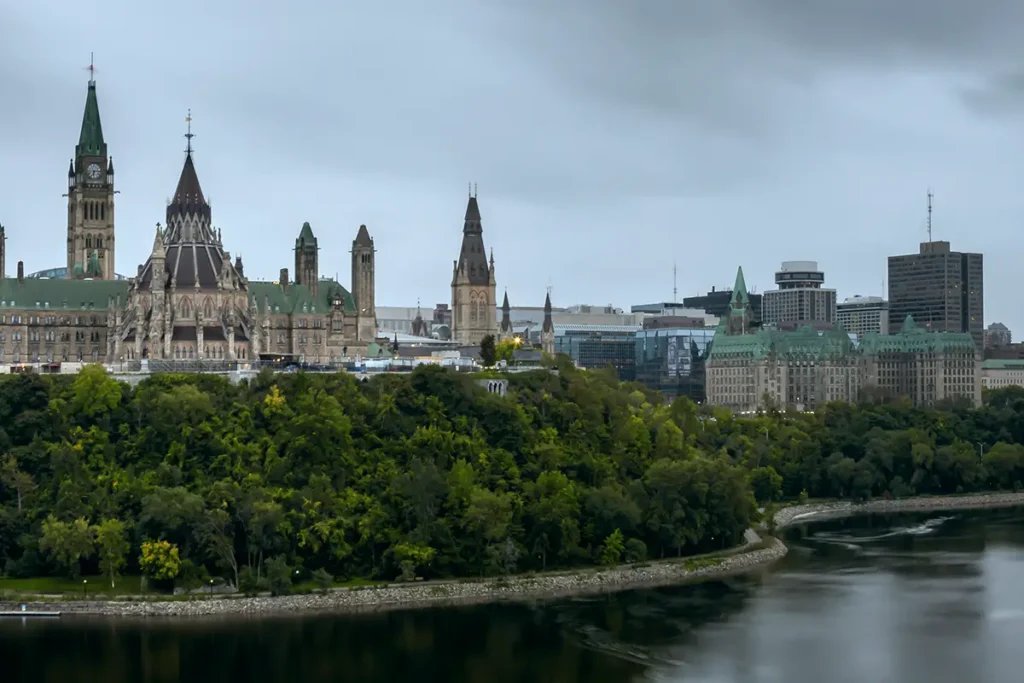 Parliament Hill in Ottawa, Canada