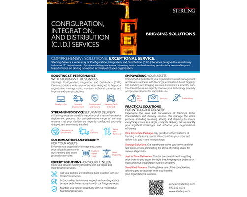 Configuration, Integration and Distribution Services